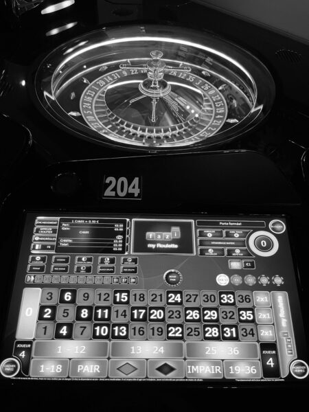 Roulette anglaise électronique