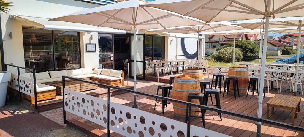 Terrasse du Casino de Biscarrosse